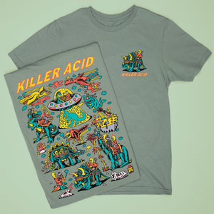 Cretaceous Cosmonauts T-Shirt - T-Shirts - killeracid.com
