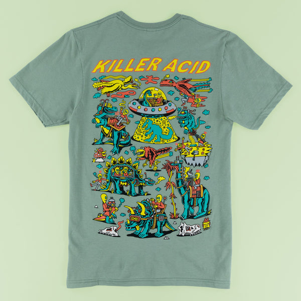 Cretaceous Cosmonauts T-Shirt - T-Shirts - killeracid.com