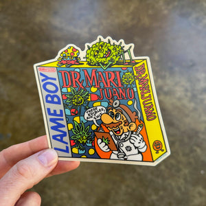 Dr. Marijuano Sticker - Stickers