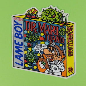 Dr. Marijuano Sticker - Stickers