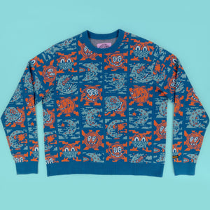 Dusk Til Dawn Knit Sweater - Long Sleeves - killeracid.com