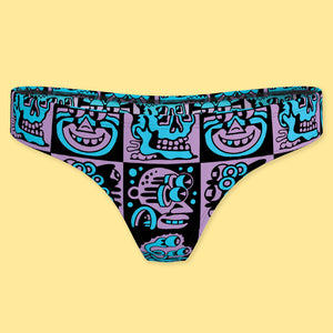 Face Off | Shinesty x Killer Acid Thong - Thongs - Modal - killeracid.com