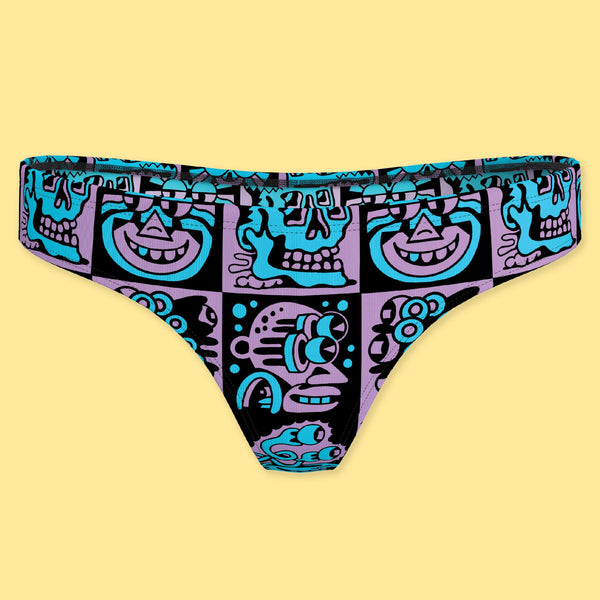 Face Off | Shinesty x Killer Acid Thong - Thongs - Modal - killeracid.com