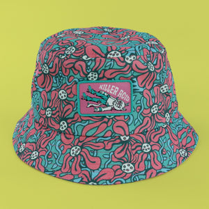 Flowers Bucket Hat - Hats - killeracid.com