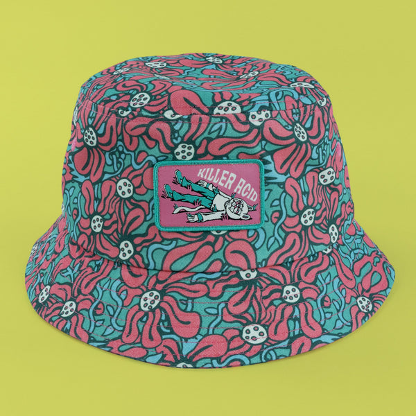 Flowers Bucket Hat - Hats - killeracid.com