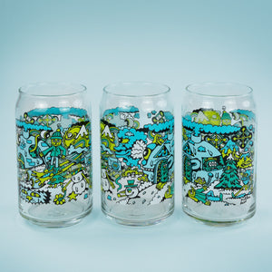 Four Seasons Glass - Winter - Home Goods