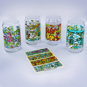 Four Seasons Glasses Set - Home Goods - killeracid.com