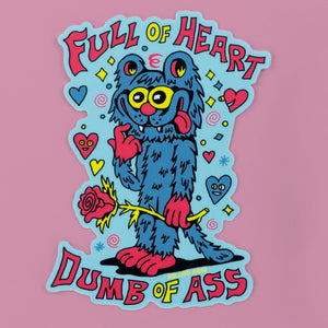 Full of Heart Sticker - Stickers