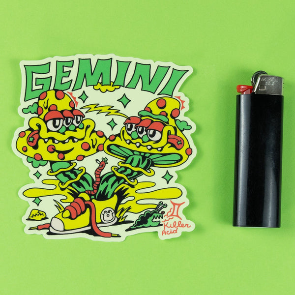 Gemini Sticker - Stickers - killeracid.com