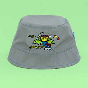 Get Lost Reversible Bucket Hat - Hats