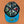 Get Lost Blue Tie-Dye Snapback Hat