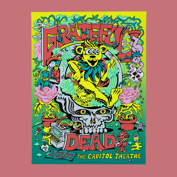 Grateful Dead Screen Print - Posters & Prints - killeracid.com