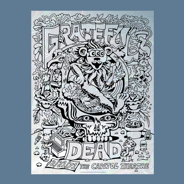 Grateful Dead Screen Print – Killer Acid
