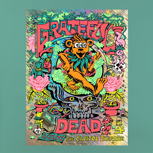Grateful Dead Screen Print – Killer Acid