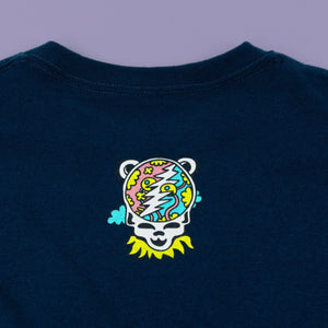 Grateful Dead Stealie Navy T-Shirt - T-Shirts - killeracid.com