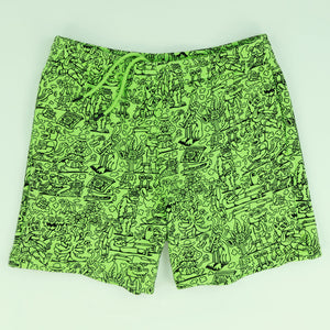 Killer Acid Party Animals Shorts front product view