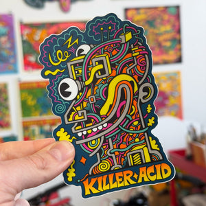 Hard Wired Sticker - Stickers