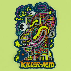 Hard Wired Sticker - Stickers - killeracid.com
