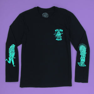 Haunted House Glow in the Dark Long Sleeve - Long Sleeves