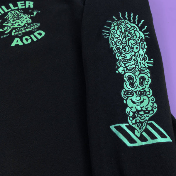 Haunted House Glow in the Dark Long Sleeve - Long Sleeves - killeracid.com