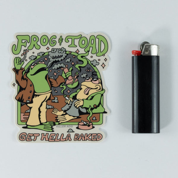 Hella Baked Sticker - Stickers - killeracid.com