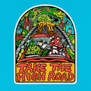 High Road Sticker - Stickers