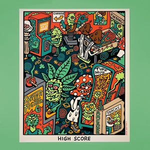 High Score Giclée Print - Posters & Prints