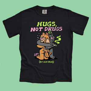 Hugs Not Drugs T-Shirt - T-Shirts