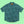 Killer Acid Jungle Vibes button up - teal & black all-over jungle print short sleeve shirt