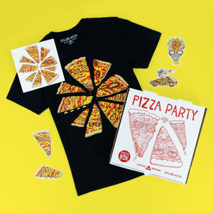 Killer Acid 15 Year Anniversary Pizza Box - T-Shirts - killeracid.com