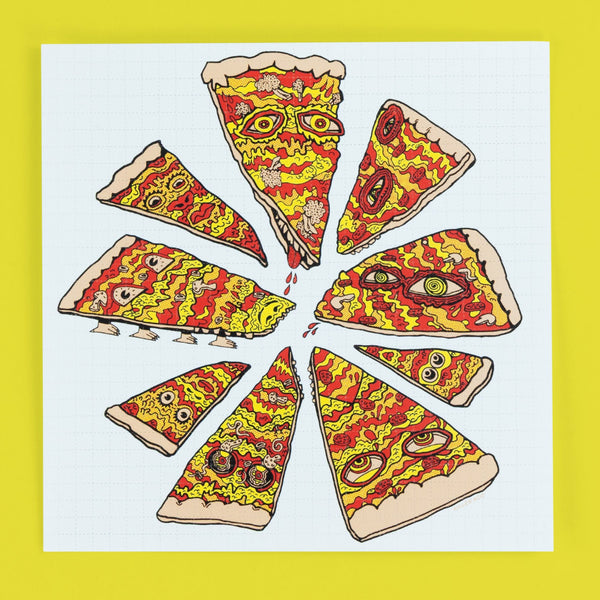 Killer Acid 15 Year Anniversary Pizza Box - T-Shirts - killeracid.com