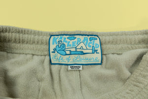 Killer Acid Beige Terry Shorts - Shorts - killeracid.com