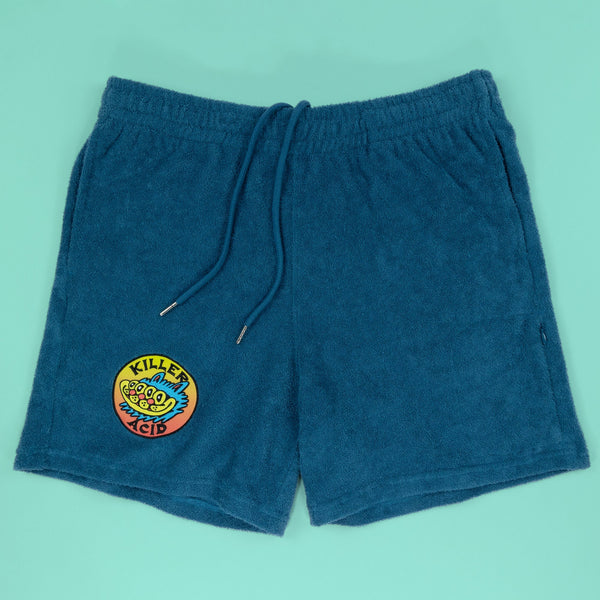 Killer Acid Blue Terry Shorts - Shorts - killeracid.com