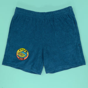 Killer Acid Blue Terry Shorts - Shorts - killeracid.com