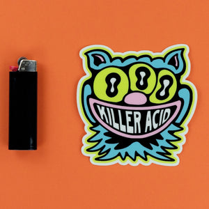 Killer Acid Glow in the Dark Sticker - Stickers - killeracid.com