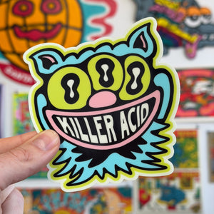 Killer Acid Glow Sticker - Stickers