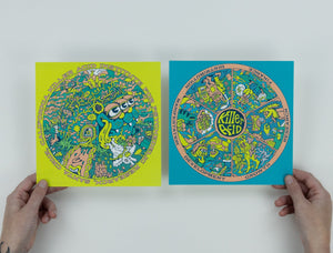 Killer Acid Institute Blotter Set - Posters & Prints