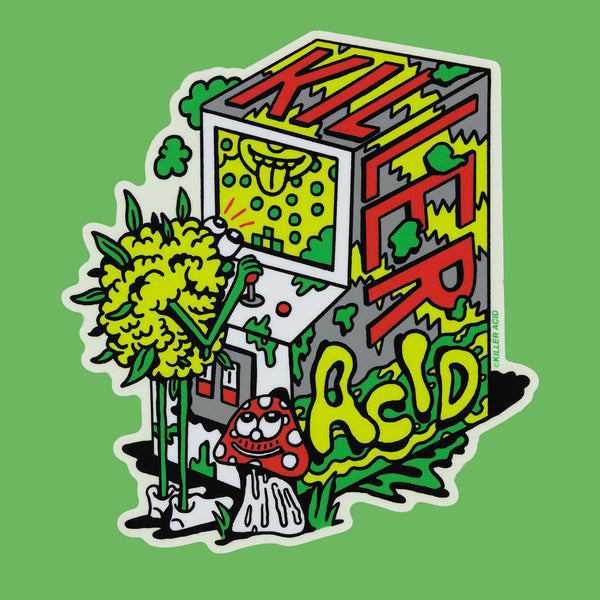 Killer Acid Arcade Sticker