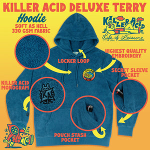 Killer Acid Terry Hoodie - Hoodies - killeracid.com