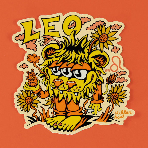 Astrology Freaks Leo Sticker - Stickers - killeracid.com