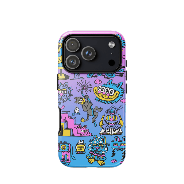 Los Gatos iPhone Case - killeracid.com