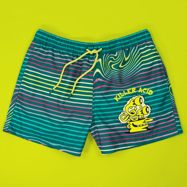 Magic Vortex Board Shorts – Killer Acid