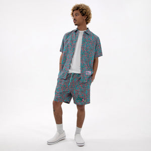 Melted Florals Button Up - Button Ups - killeracid.com