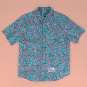 Melted Florals Button Up - Button Ups - killeracid.com