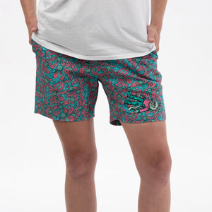Melted Florals Shorts detail view 5
