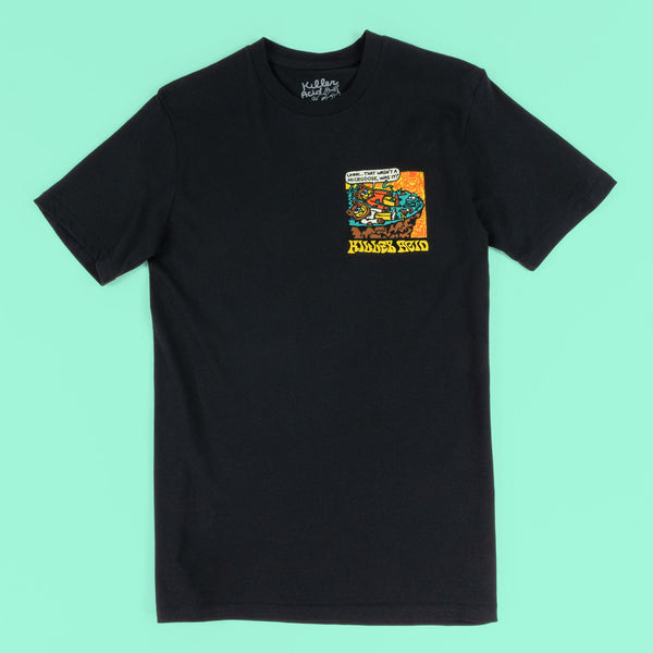 Microdose Black T-Shirt - T-Shirts - killeracid.com