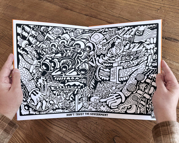 Microdose Coloring Book - Books - killeracid.com