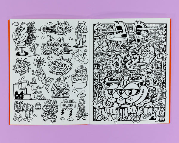 Microdose Coloring Book - Books - killeracid.com