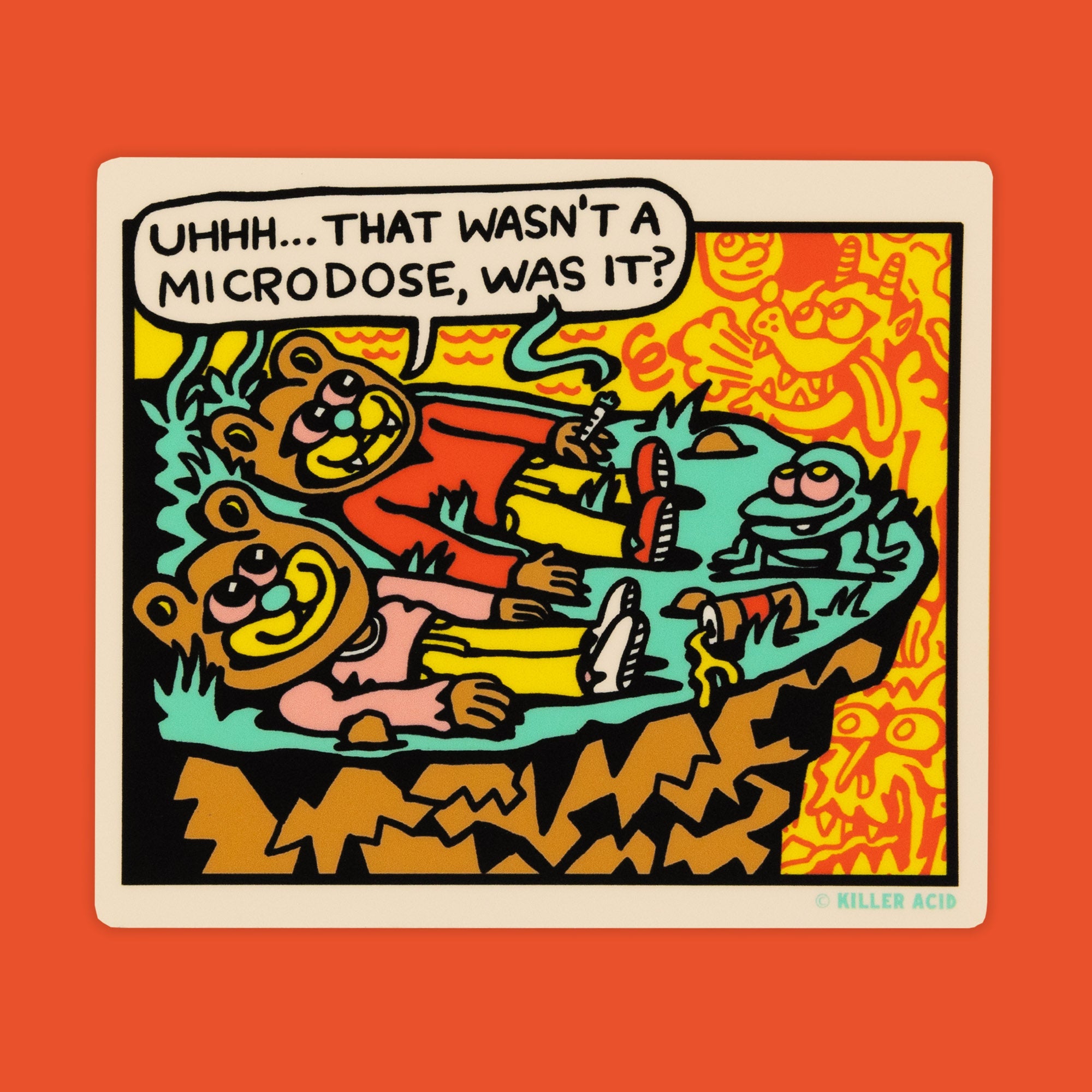 Microdose Sticker – Killer Acid