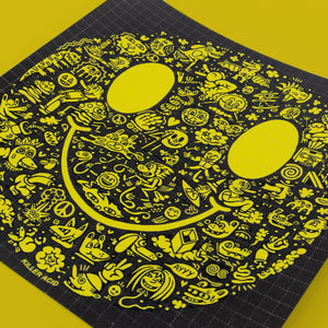 Miles of Smiles Blotter Print - Posters & Prints